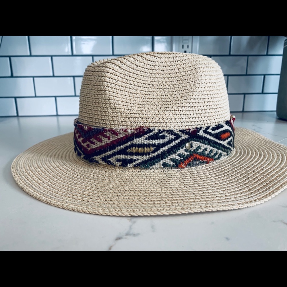 Kilim Straw Hat